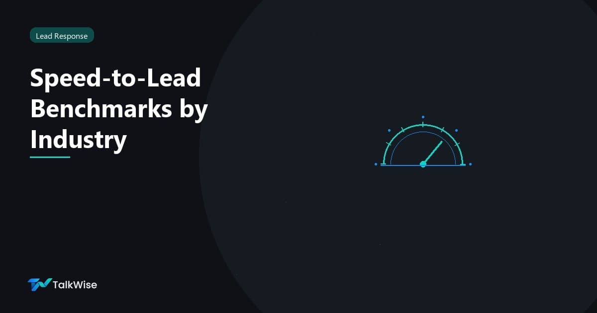 Speed-to-Lead Benchmarks by Industry: How Fast Do Top Companies Actually Respond?